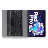 AM20-B Lambskin Texture Ultra-thin Bluetooth Keyboard Leather Tablet Case For Lenovo Xiaoxin Pad 2022 10.6 inch/Tab M10 Plus 10.6 3rd Gen 2022